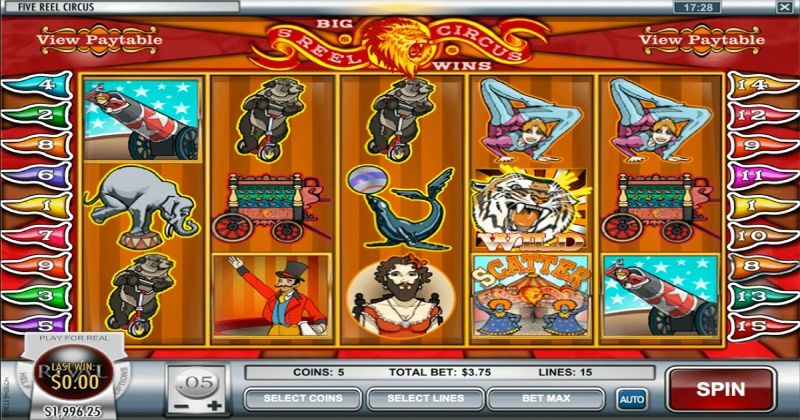 Play in 5 Reel Circus Slot Online from Rival Gaming for free now | www.kirkshelmerdine.com