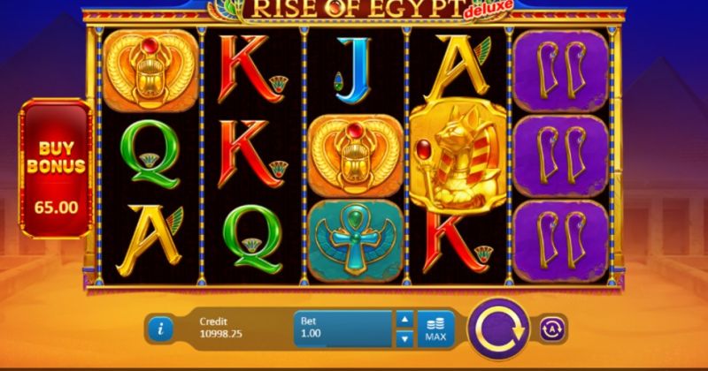 Play in Rise of Egypt: Deluxe slot online from Playson for free now | www.kirkshelmerdine.com